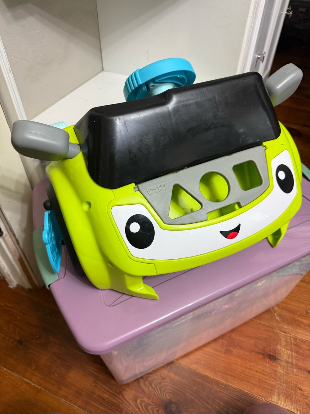 Fisher-Price Laugh & Learn Sit & Steer Driver Learning Toy Baby Toddler No Block
